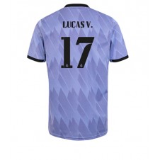 Real Madrid Lucas Vazquez #17 Bortedrakt 2022-23 Kortermet